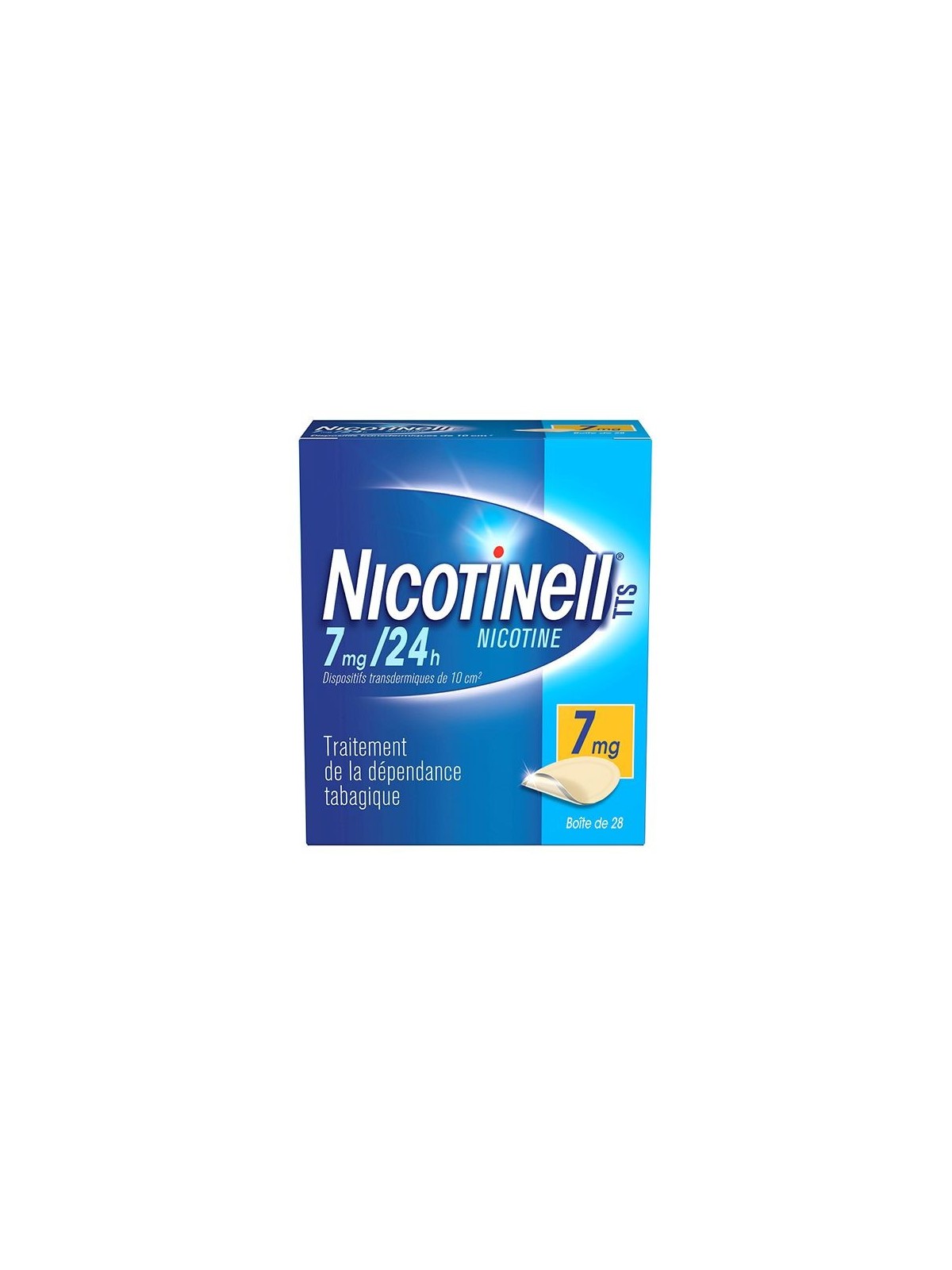 Nicotinell TTS 7mg 28 patchs