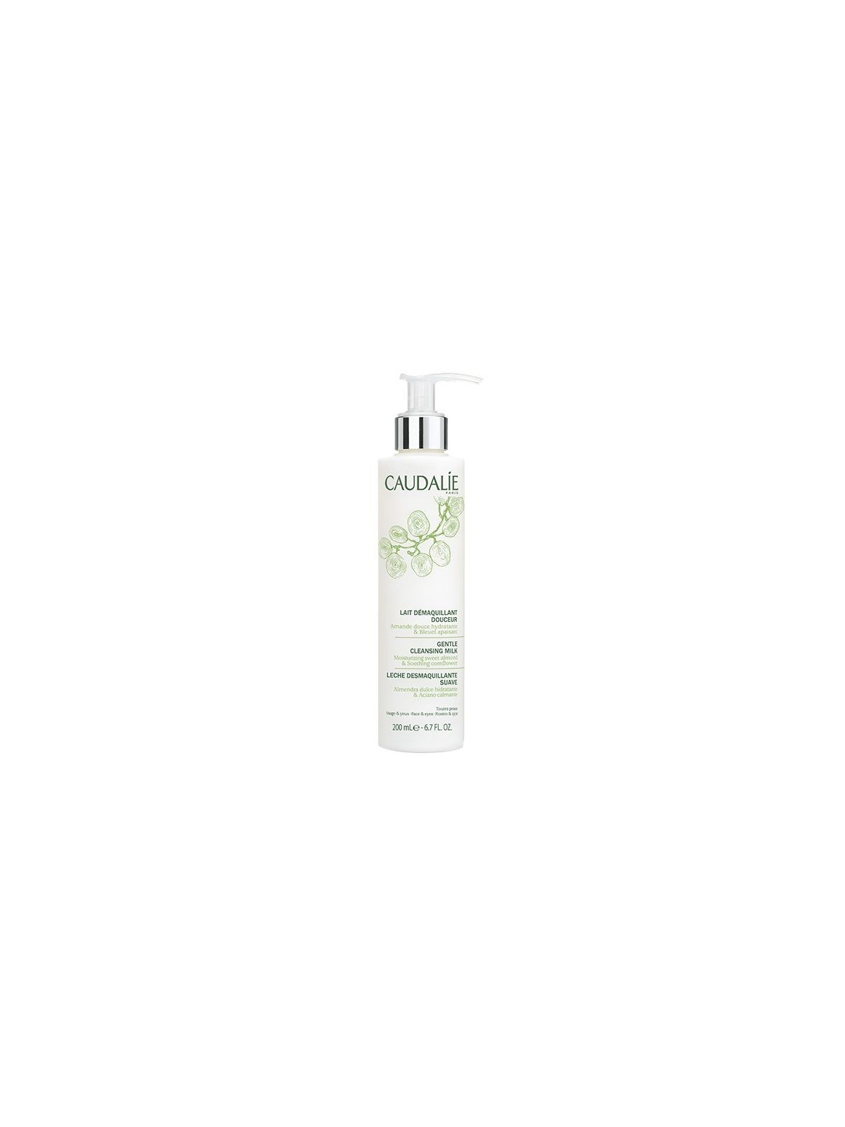 Caudalie lait démaquillant 200ml
