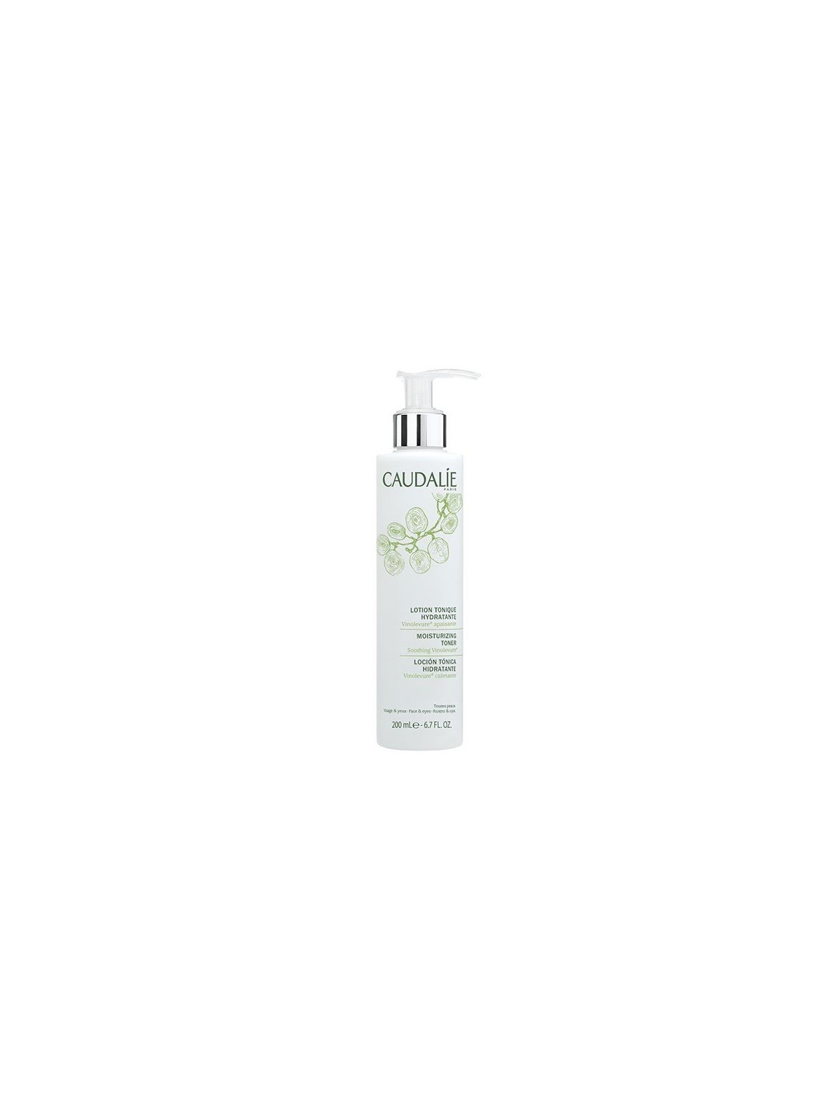 Caudalie lotion tonique hydratante démaquillante 200ml