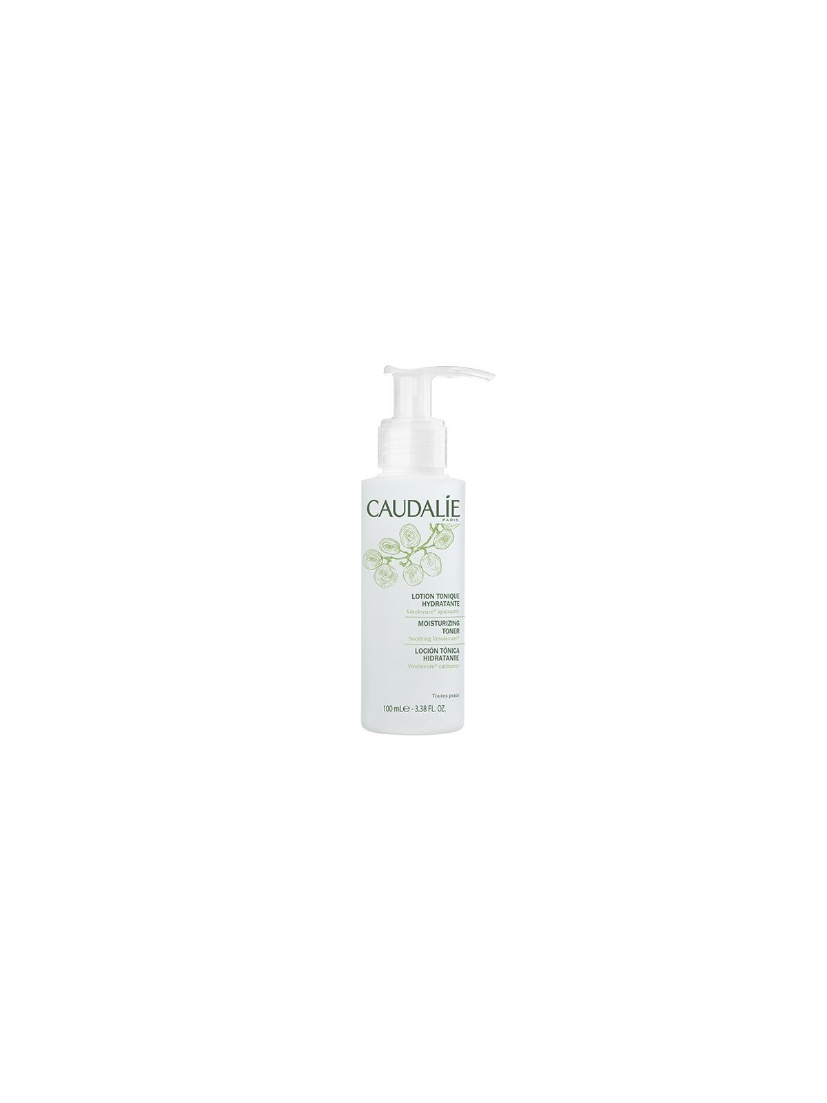 Caudalie lotion tonique hydratante démaquillante 100ml