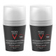 Vichy Homme Déodorant anti-transpirant bille 50ml x2