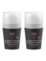 Vichy Homme Déodorant anti-transpirant bille 50ml x2