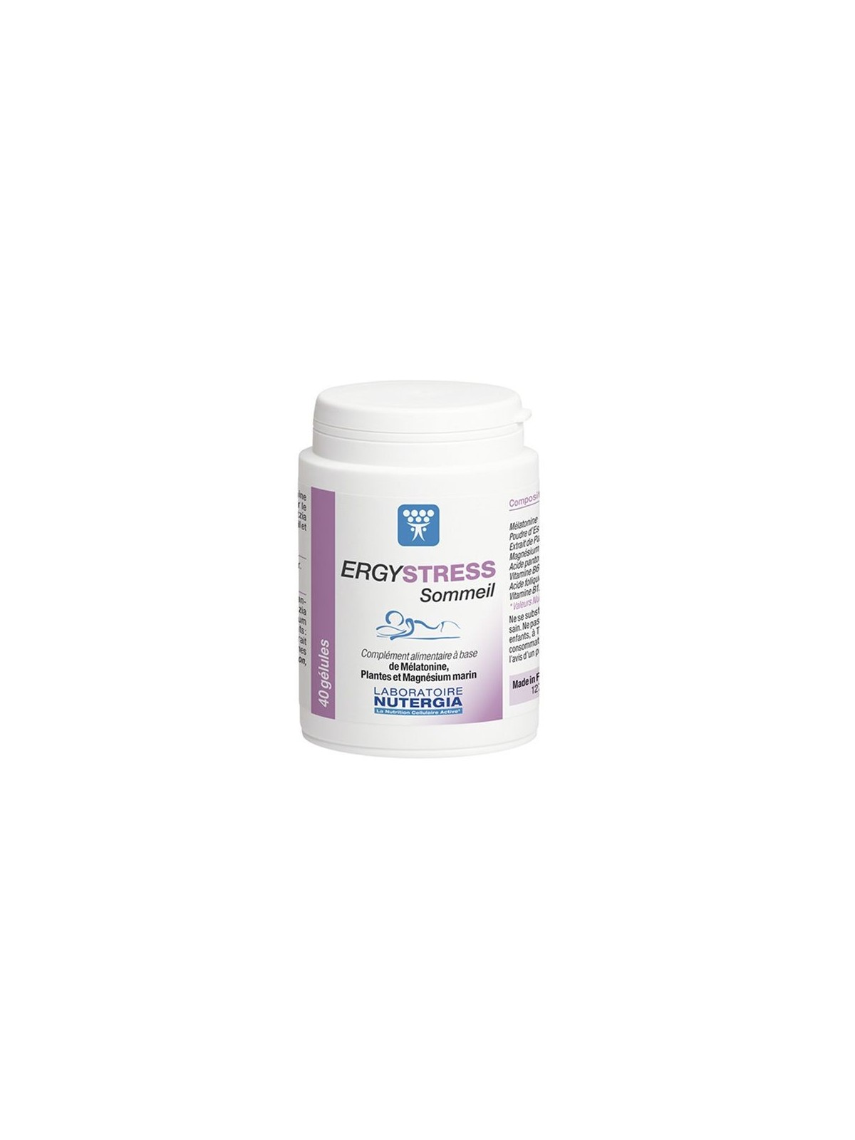Nutergia ergystress sommeil boite de 40 gélules