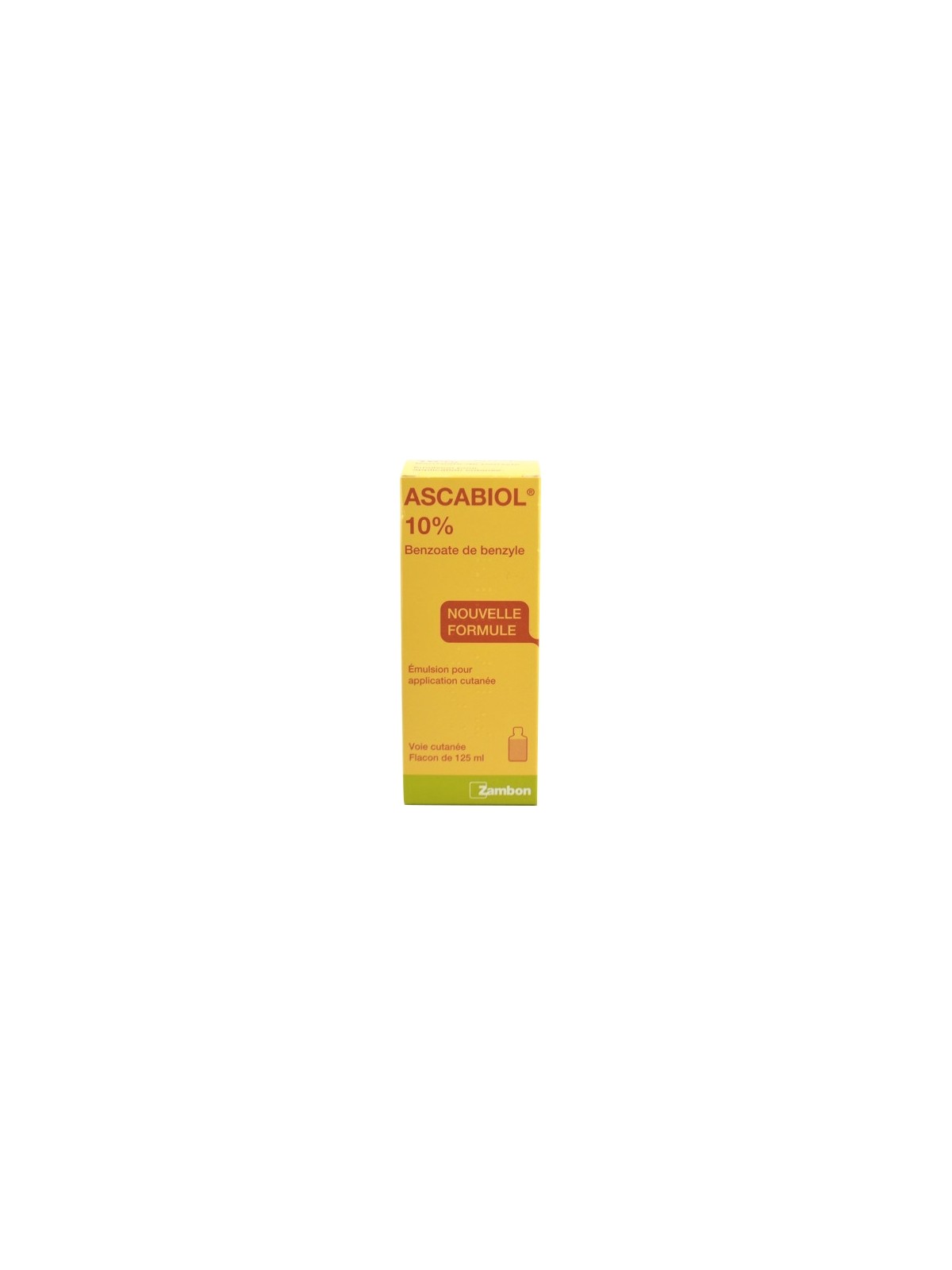 Ascabiol 10% émulsion pour application cutanée 125ml | Nom de la...