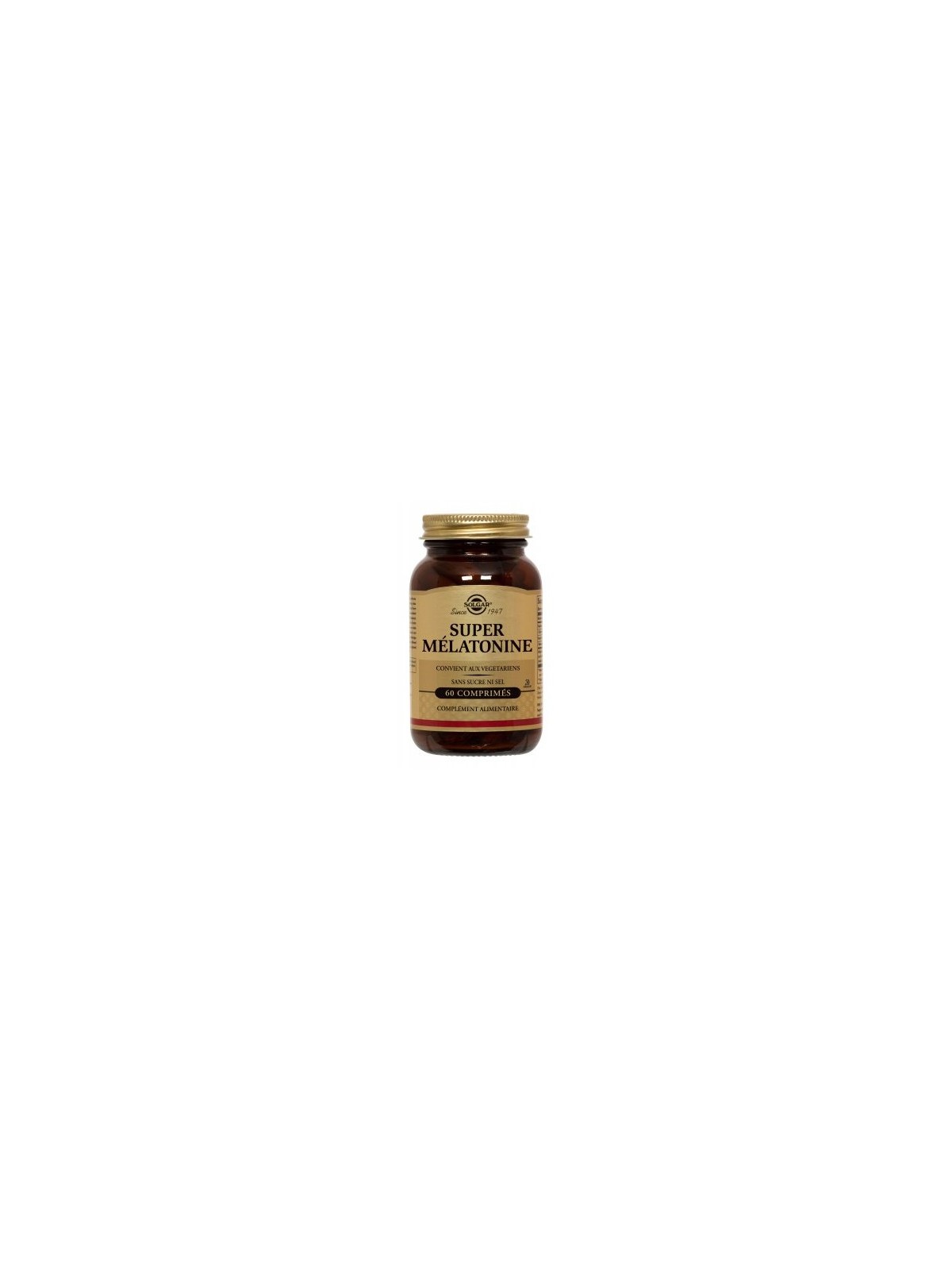 Solgar Super Mélatonine endormissement 1,9mg 60 comprimésv