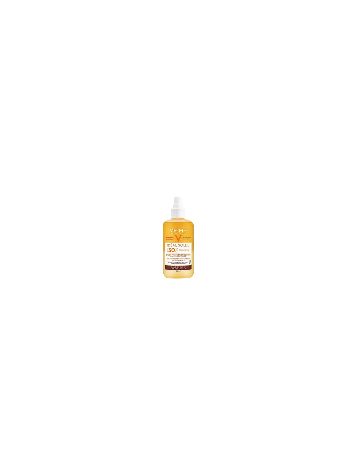 Vichy Ideal Soleil  eau de protection solaire hâle sublimé  200ml