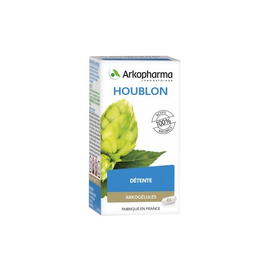 Arkopharma Arkogélules Houblon complément alimentaire flacon 45