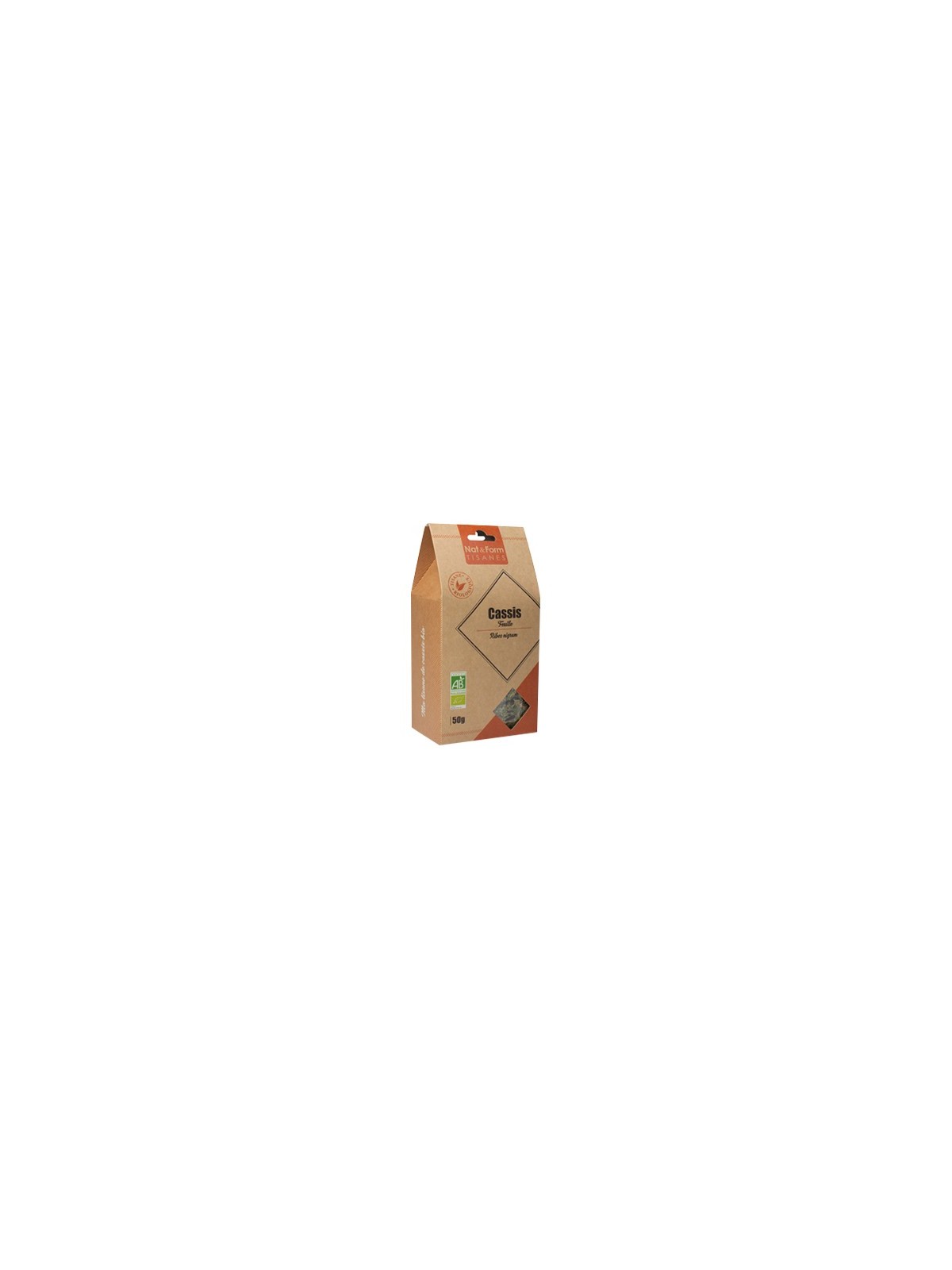 Nat&Form Cassis bio tisane 50g