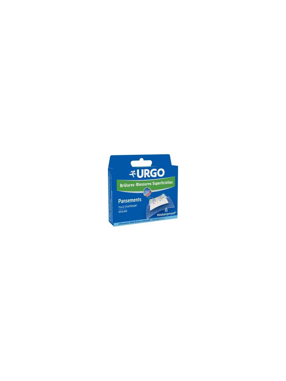 Urgo Brûlures waterproof boîtes 6 pansements