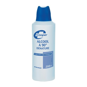 COOPER Alcool 90° Dénature 250ML