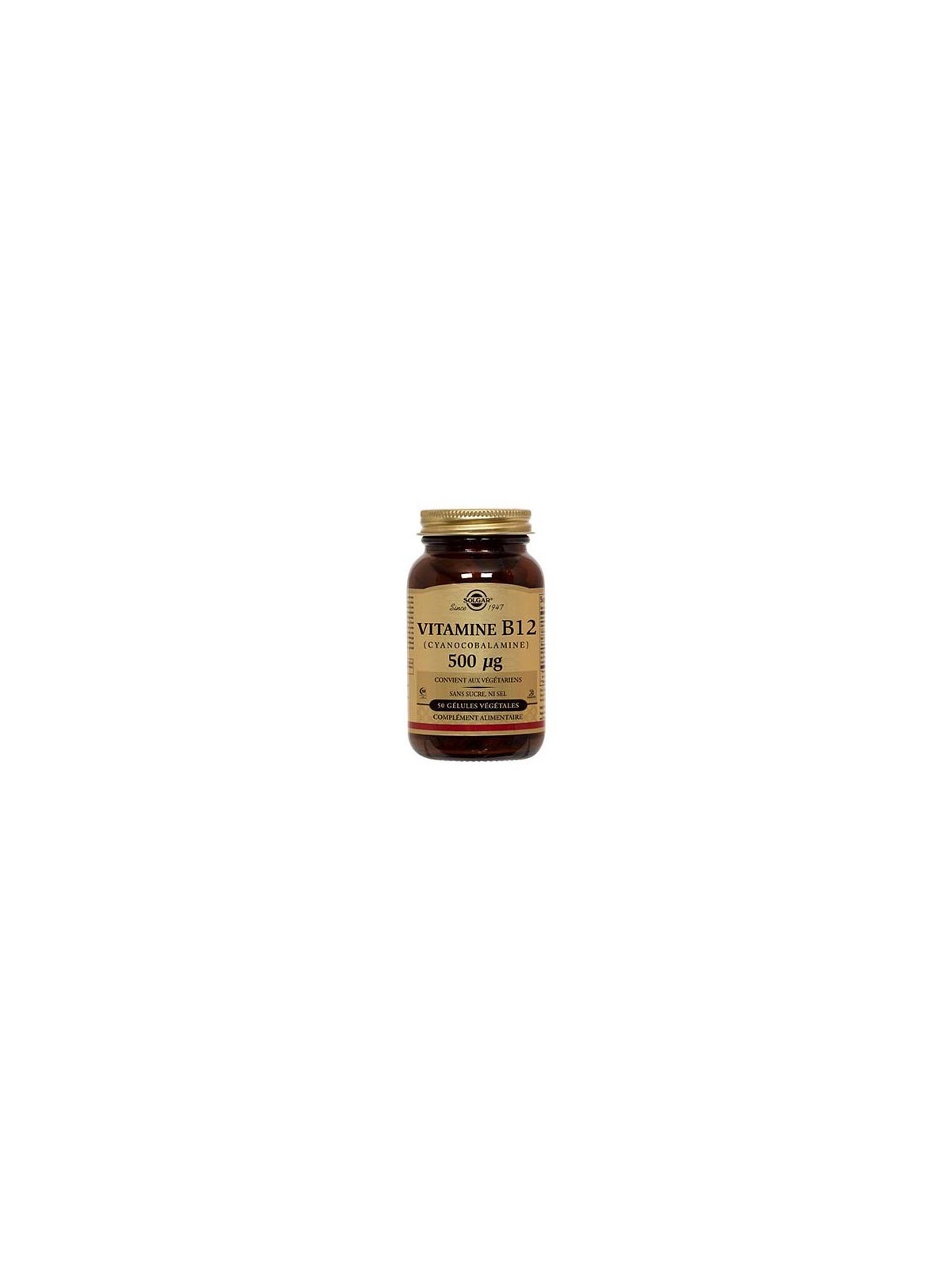 SOLGAR VIT B12 500 50 GEL