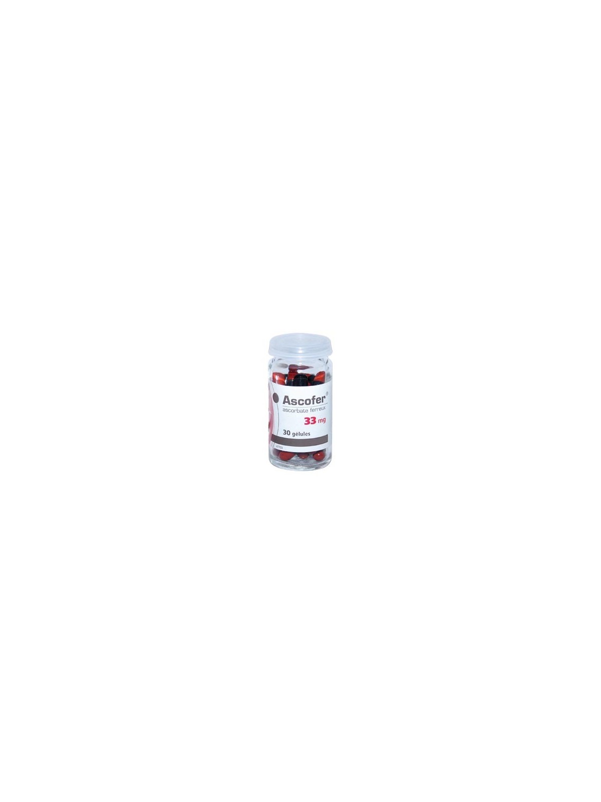 Ascofer complément alimentaire 30 gélules 33mg