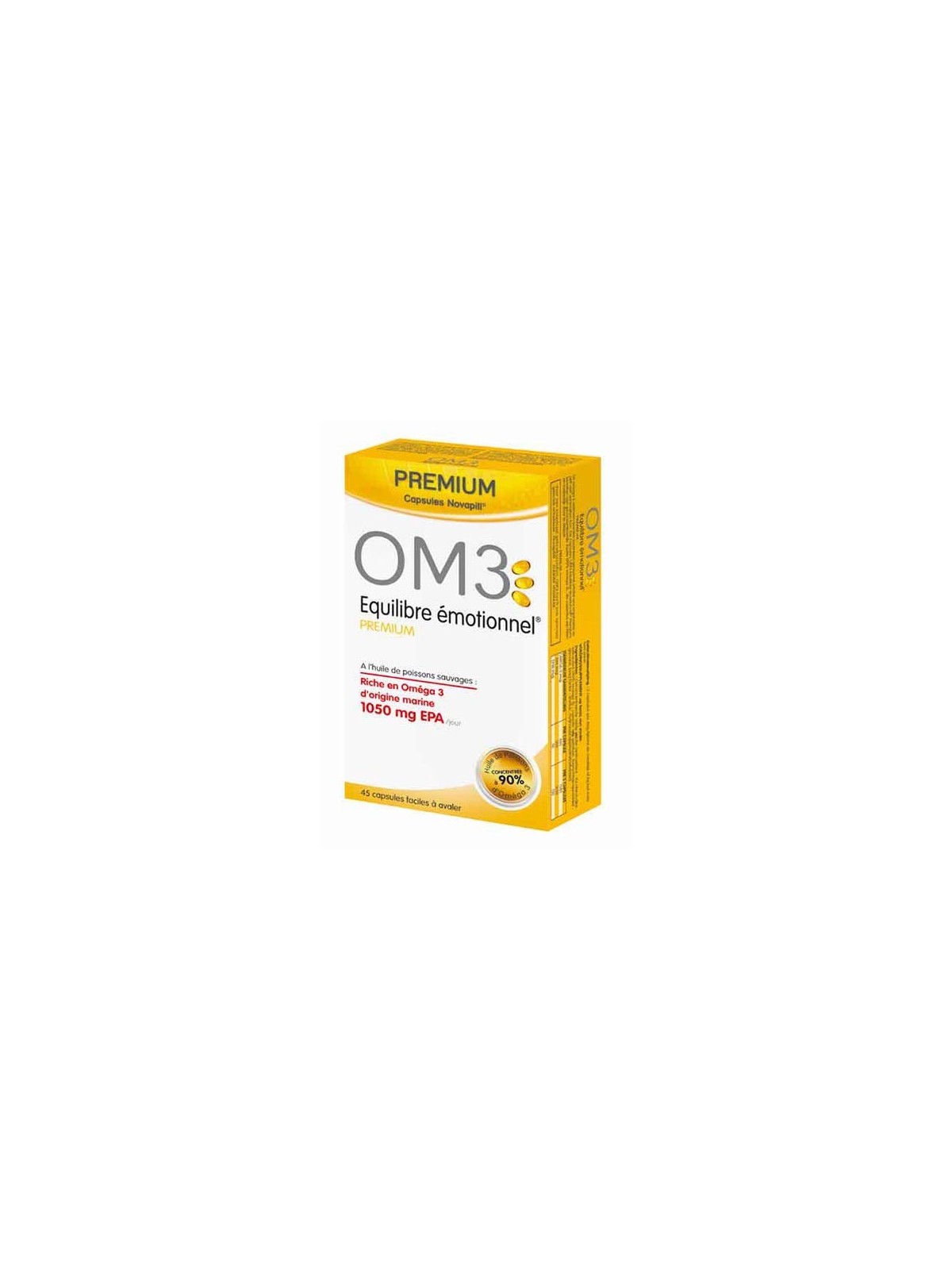 Om3 Equilibre émotionnel premium complément alimentaire 45 capsules