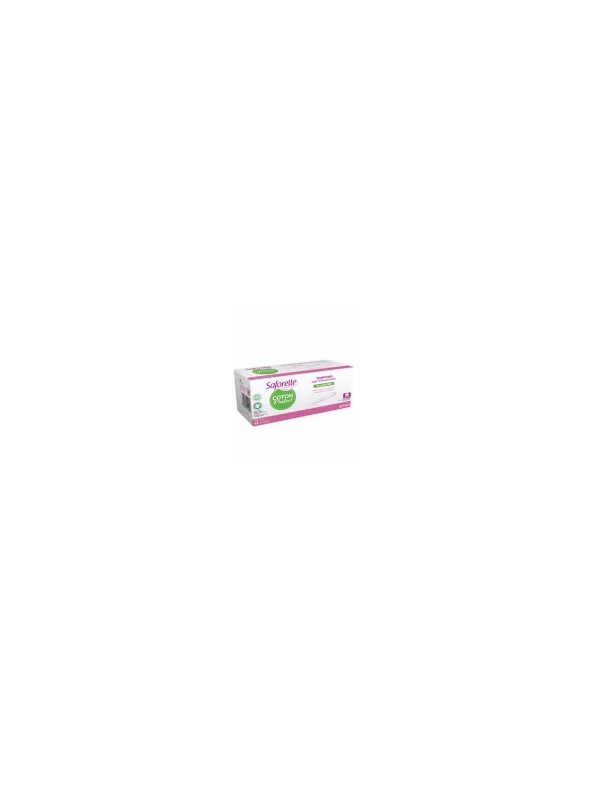 SAFORELLE COTON PROT TAMPON+APPL16