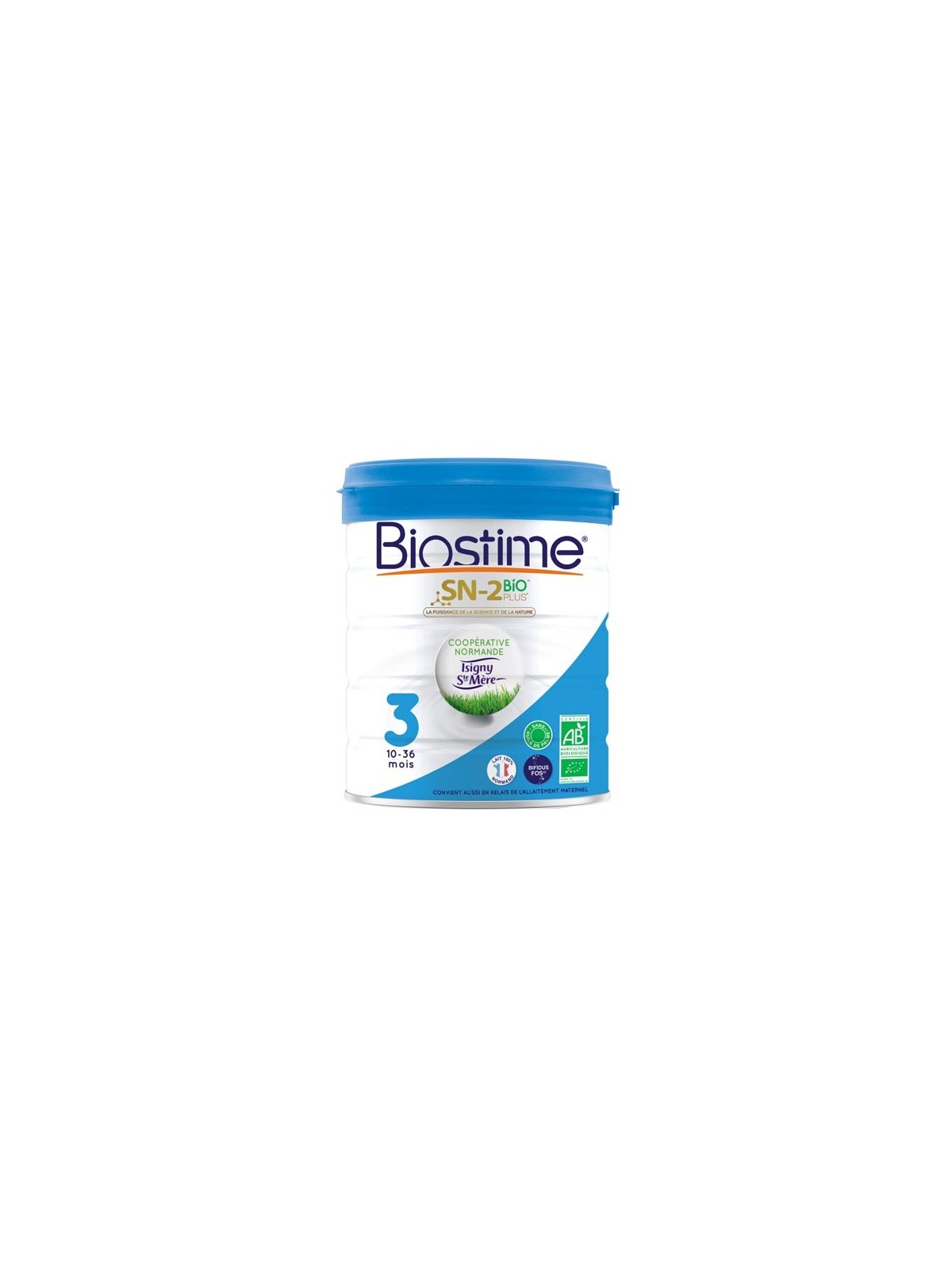 BIOSTIME LAIT BIO 3EME AGE 800G