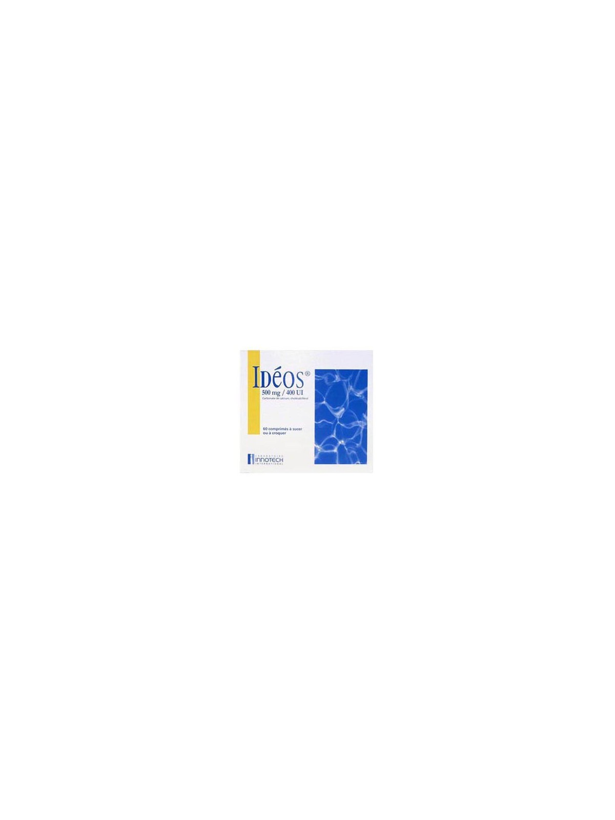 Ideos 500mg/400ui 60 comprimés