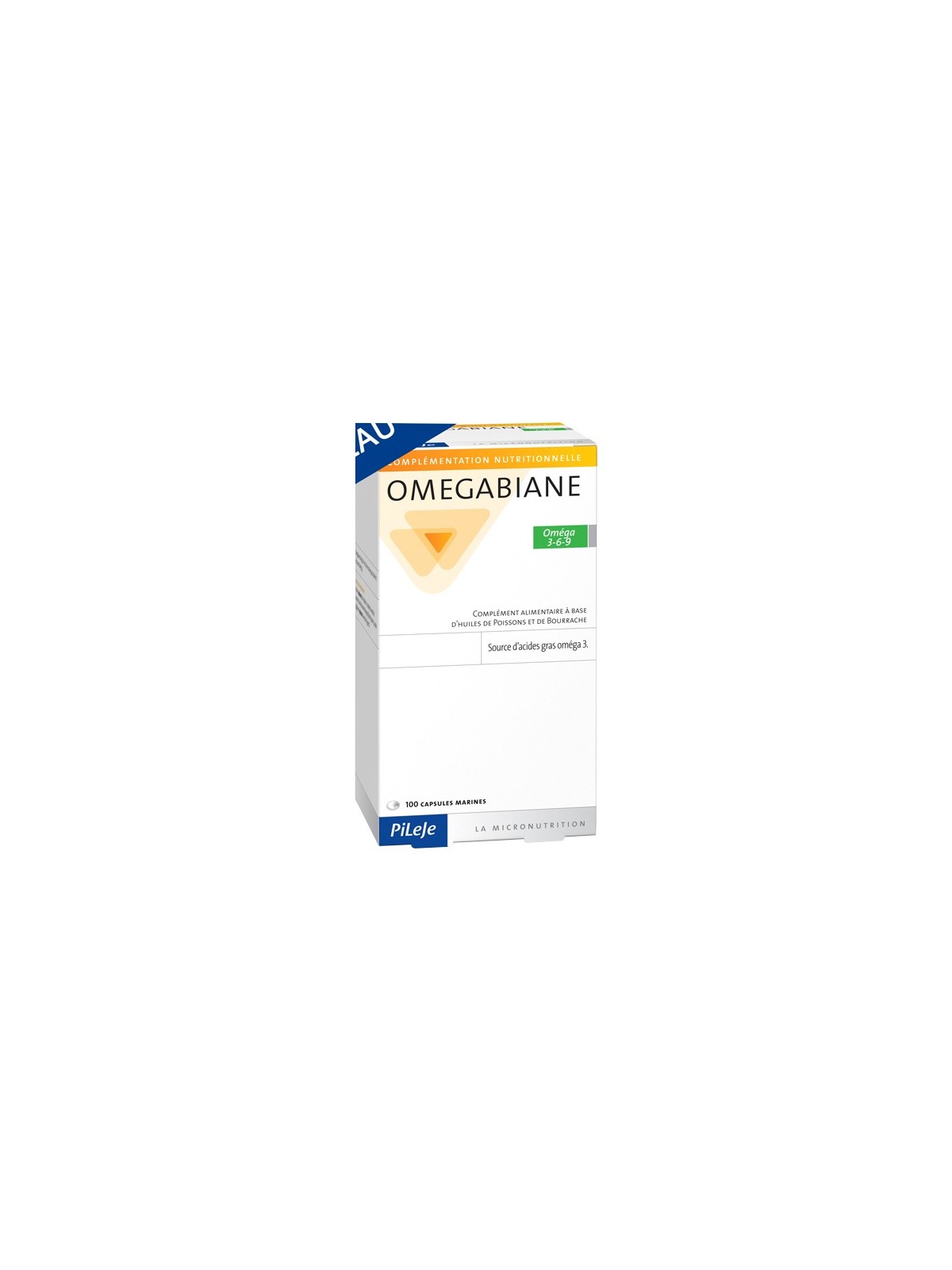 Pileje omegabiane oméga 3-6-9  100 capsules marines