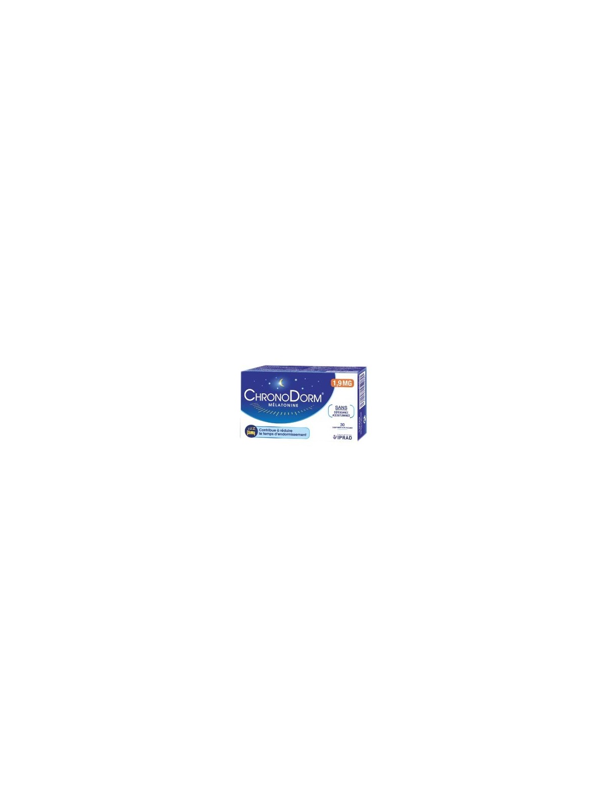 Iprad Chronodorm® metalonine 1,9mg boite 30 comprimés