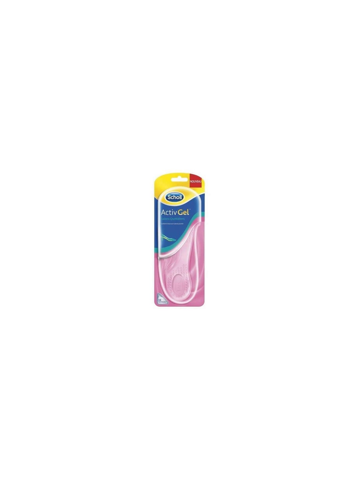 Scholl semelles activgel pour elle talons quotidiens