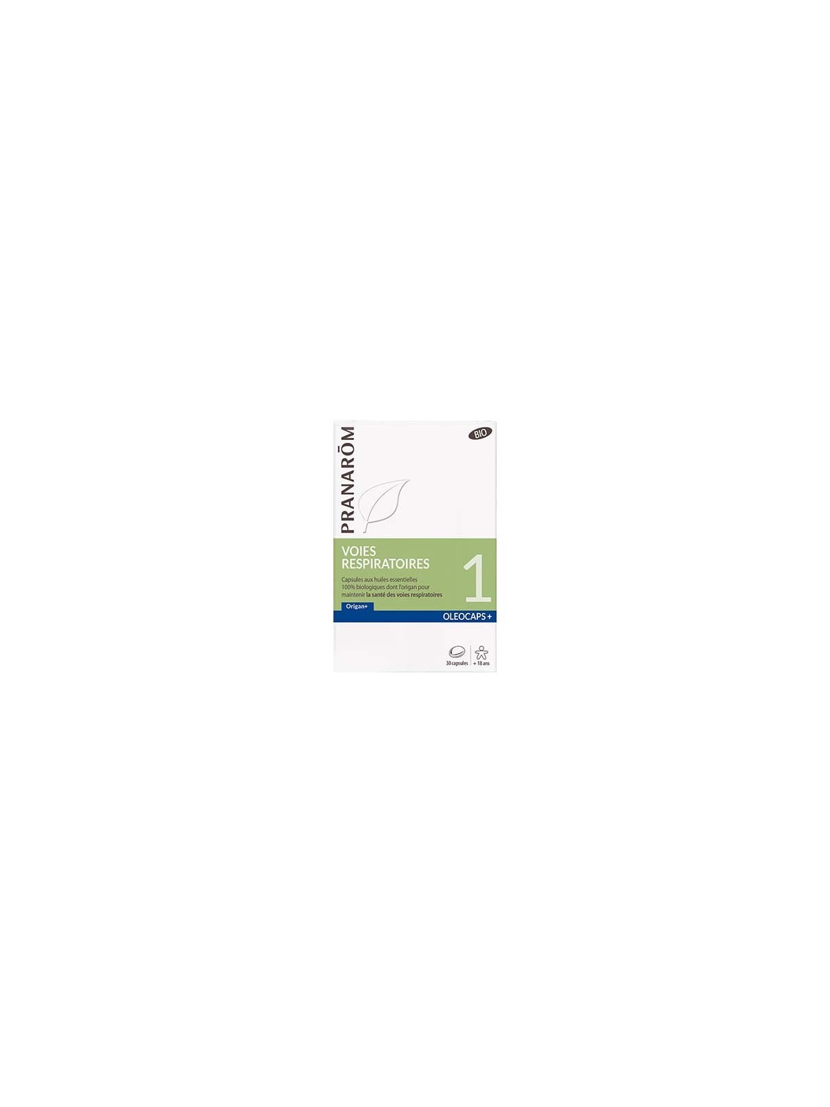Pranarôm oléocaps + 1 voies respiratoires bio 30 capsules