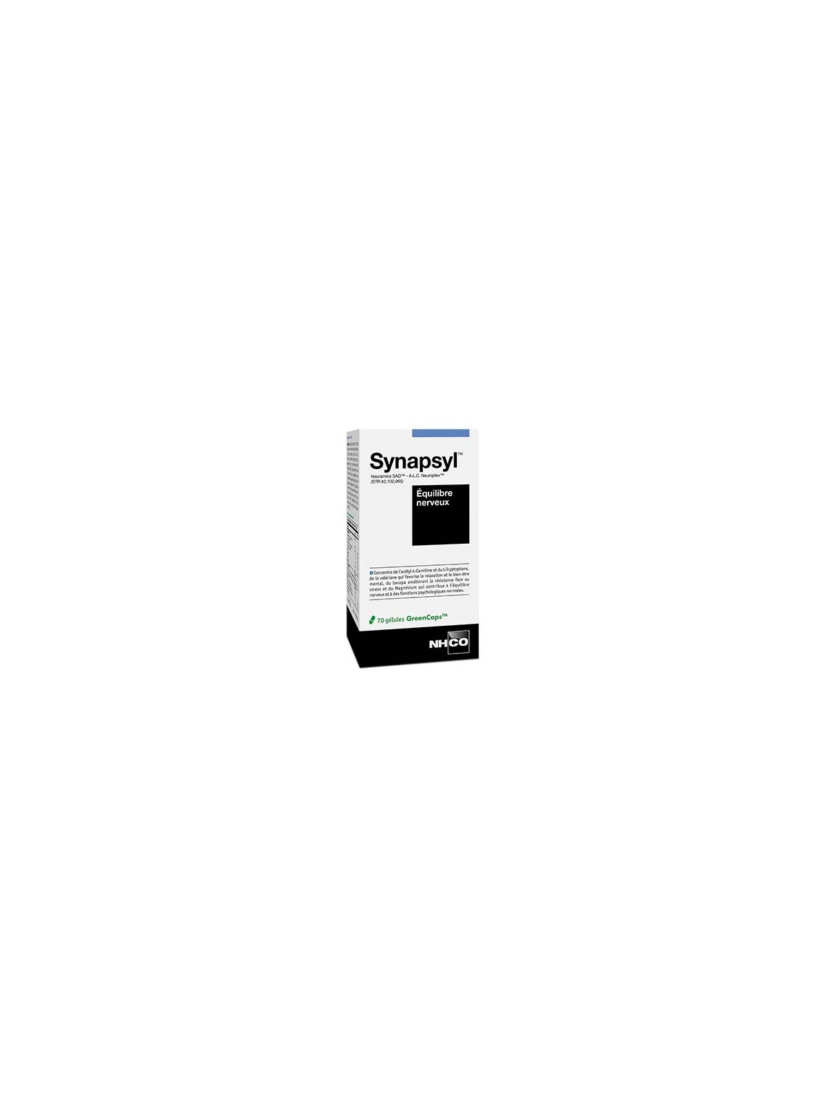 Nhco synapsyl equilibre nerveux 70 gélules