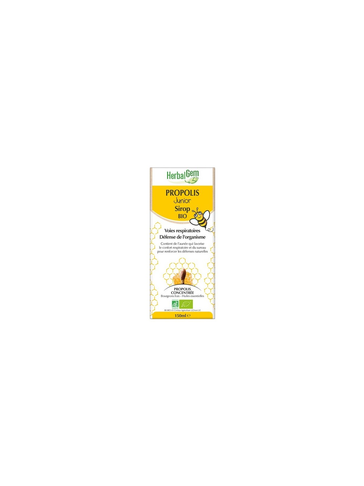 Herbalgem propolis junior sirop bio 150ml