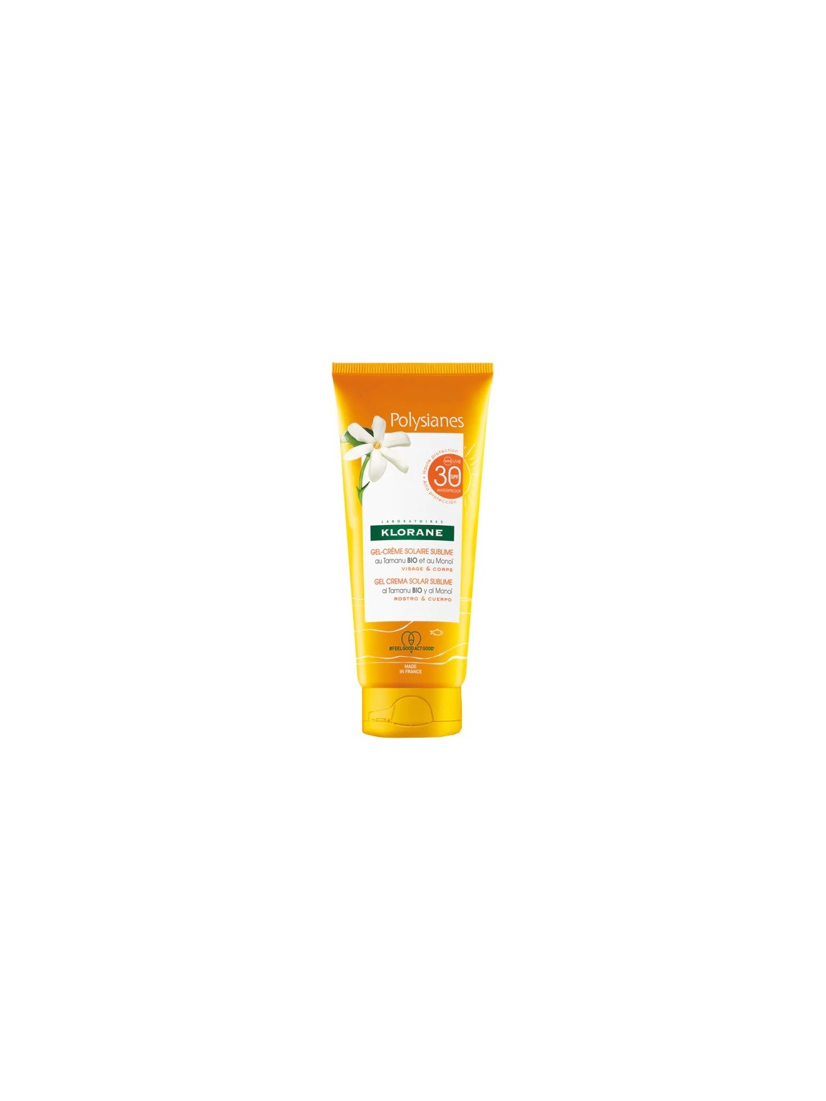 Klorane polysiane gel crème solaire SPF30 200ml