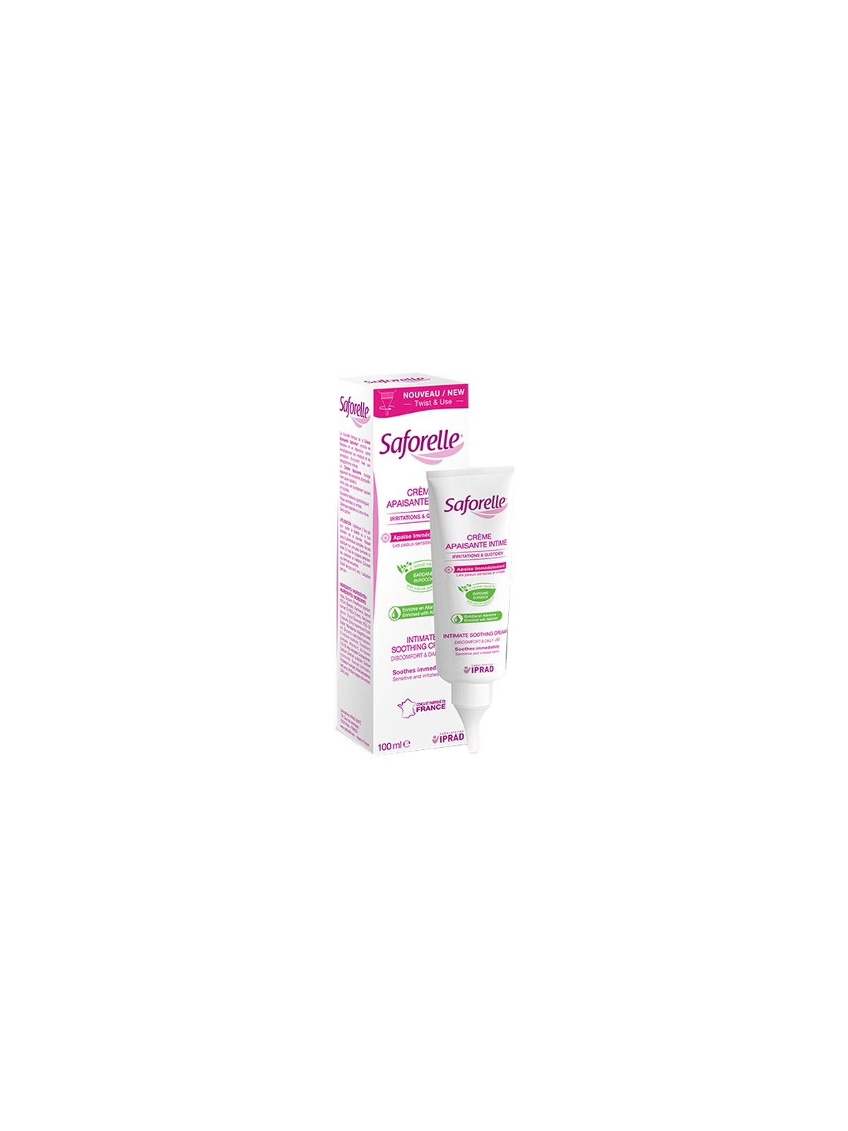 Saforelle crème apaisante intime 100ml