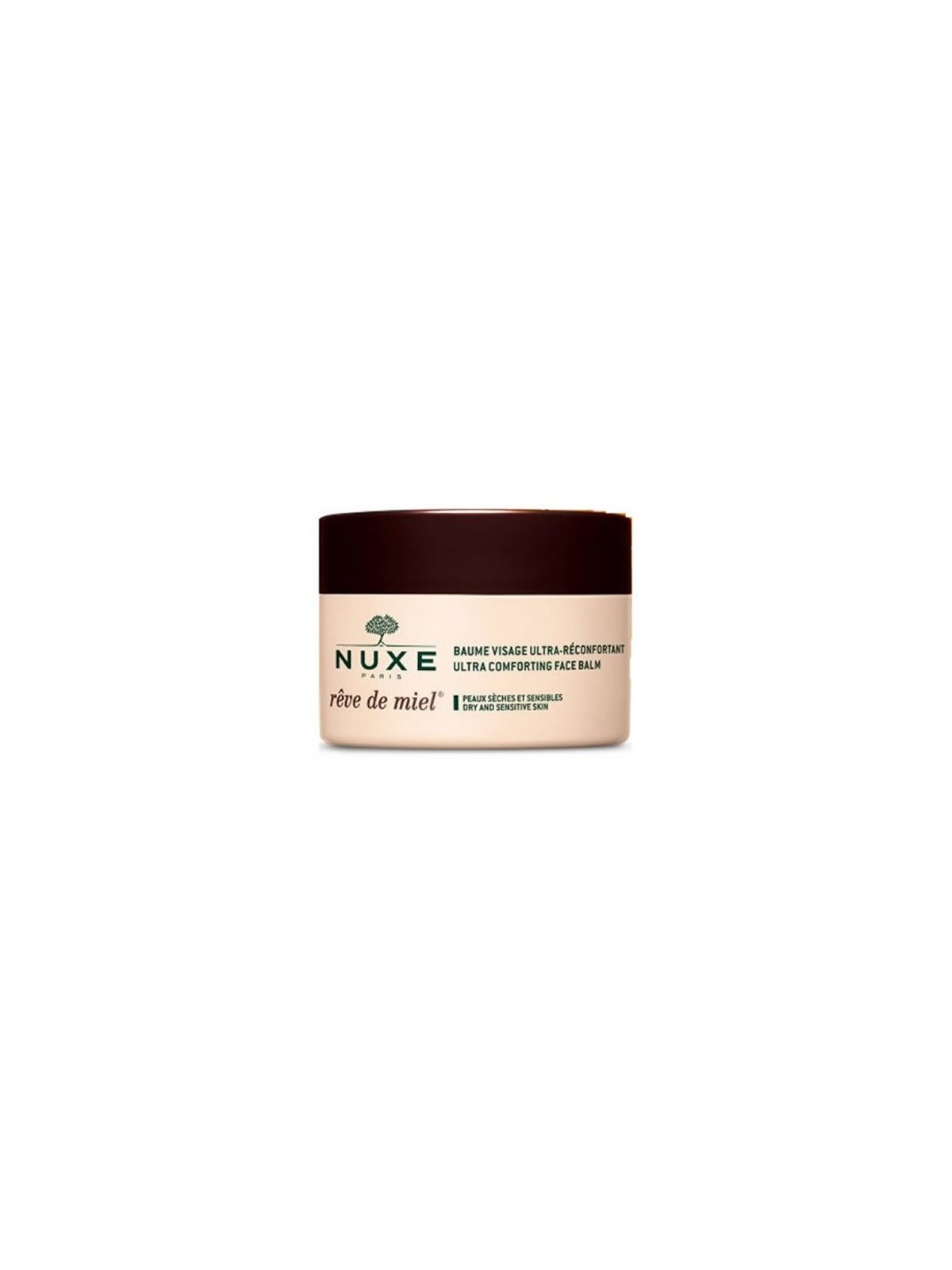 Nuxe rêve de miel baume visage ultra-reconfortant pot 50ml