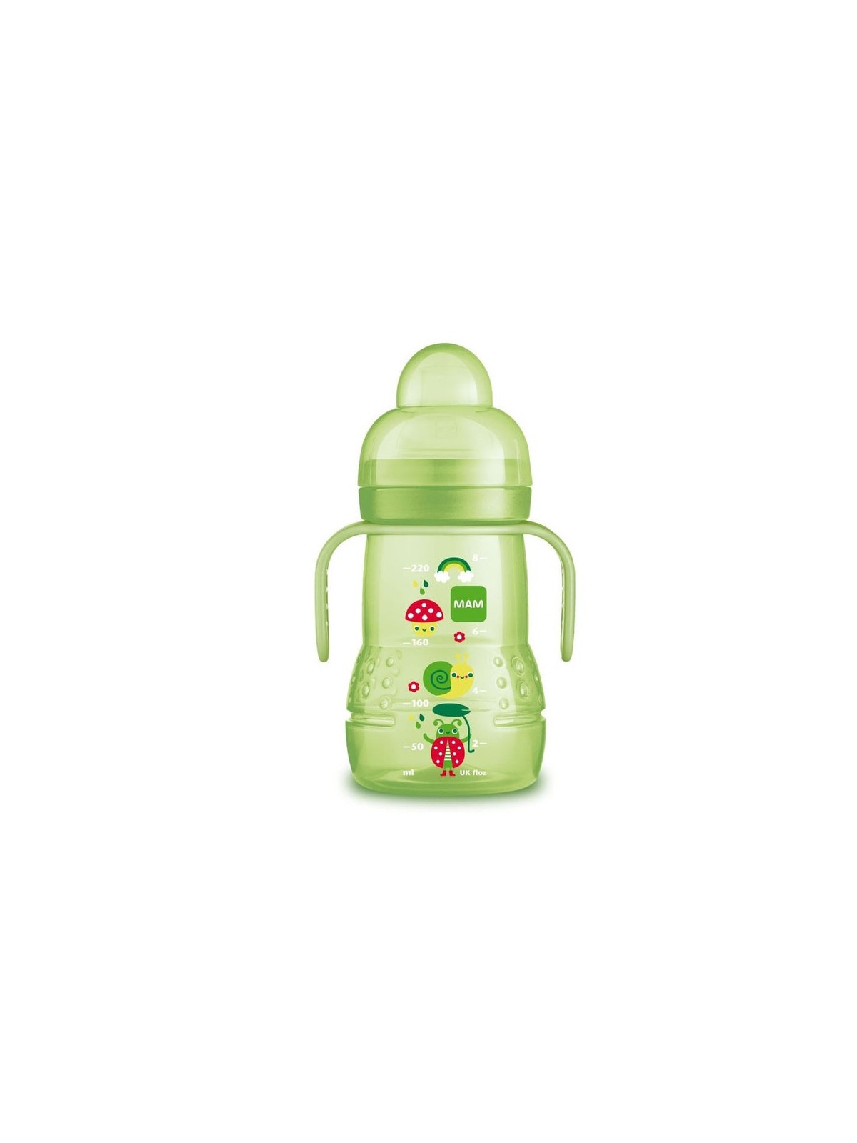 BIB MAM TRANS UNI BEC SILIC 220ML