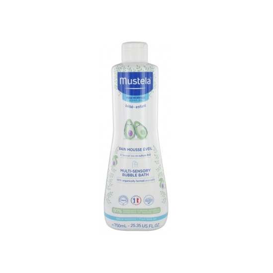 MUSTELA BAIN MOUSSE EVEIL PEAUX NORMALES 750ML