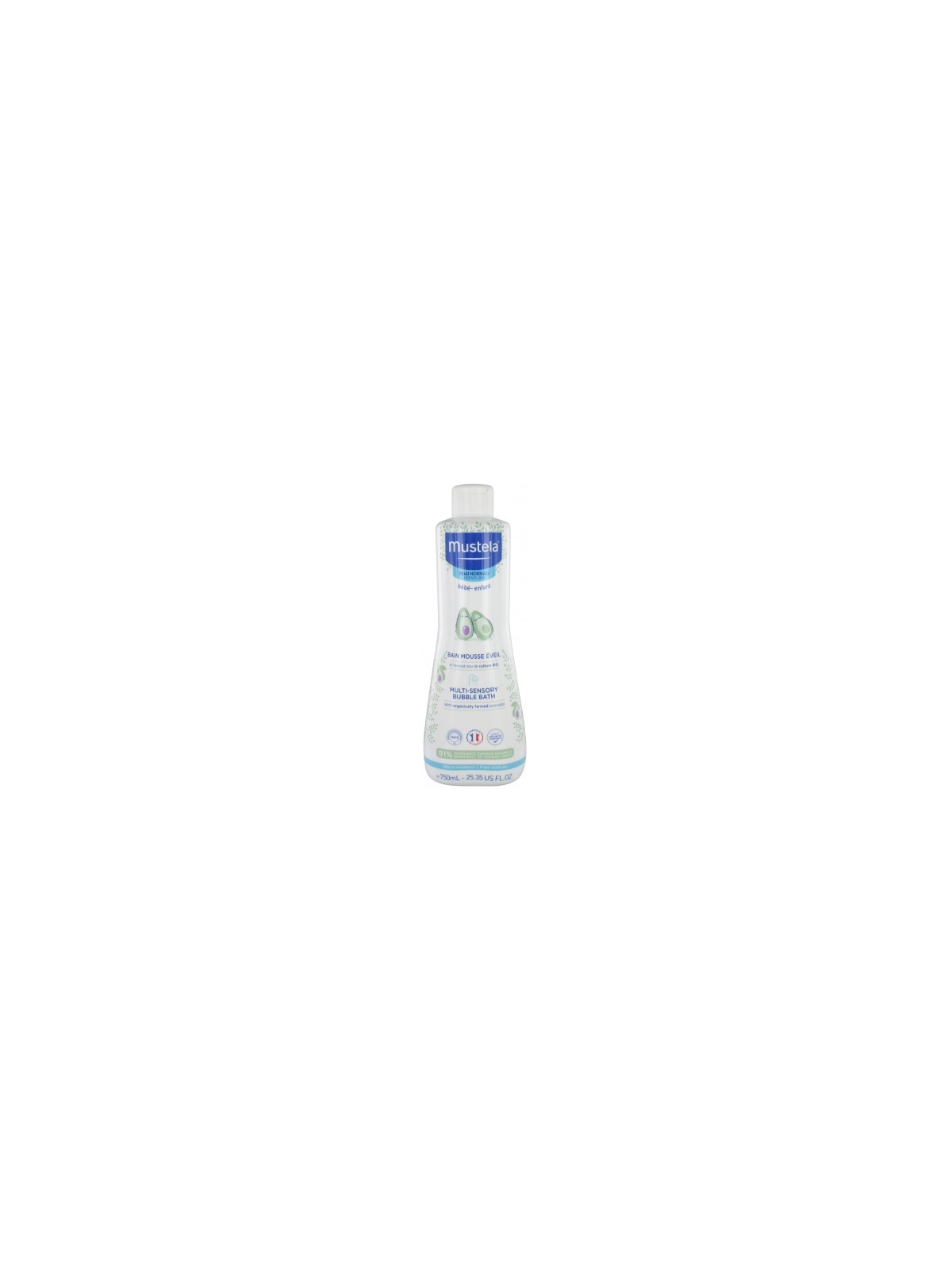 MUSTELA BAIN MOUSSE EVEIL PEAUX NORMALES 750ML