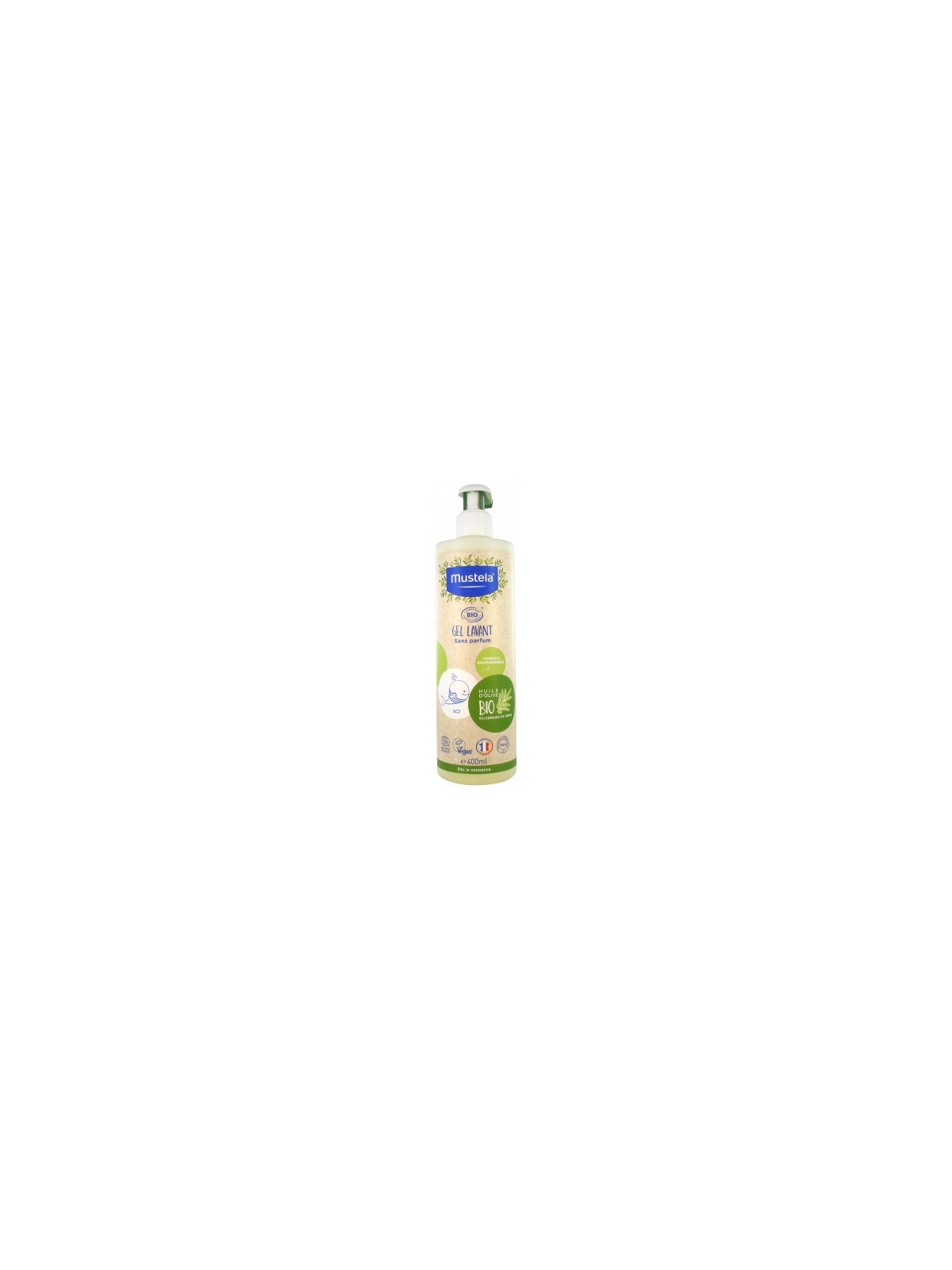 MUSTELA GEL LAVANT BIO 400ML