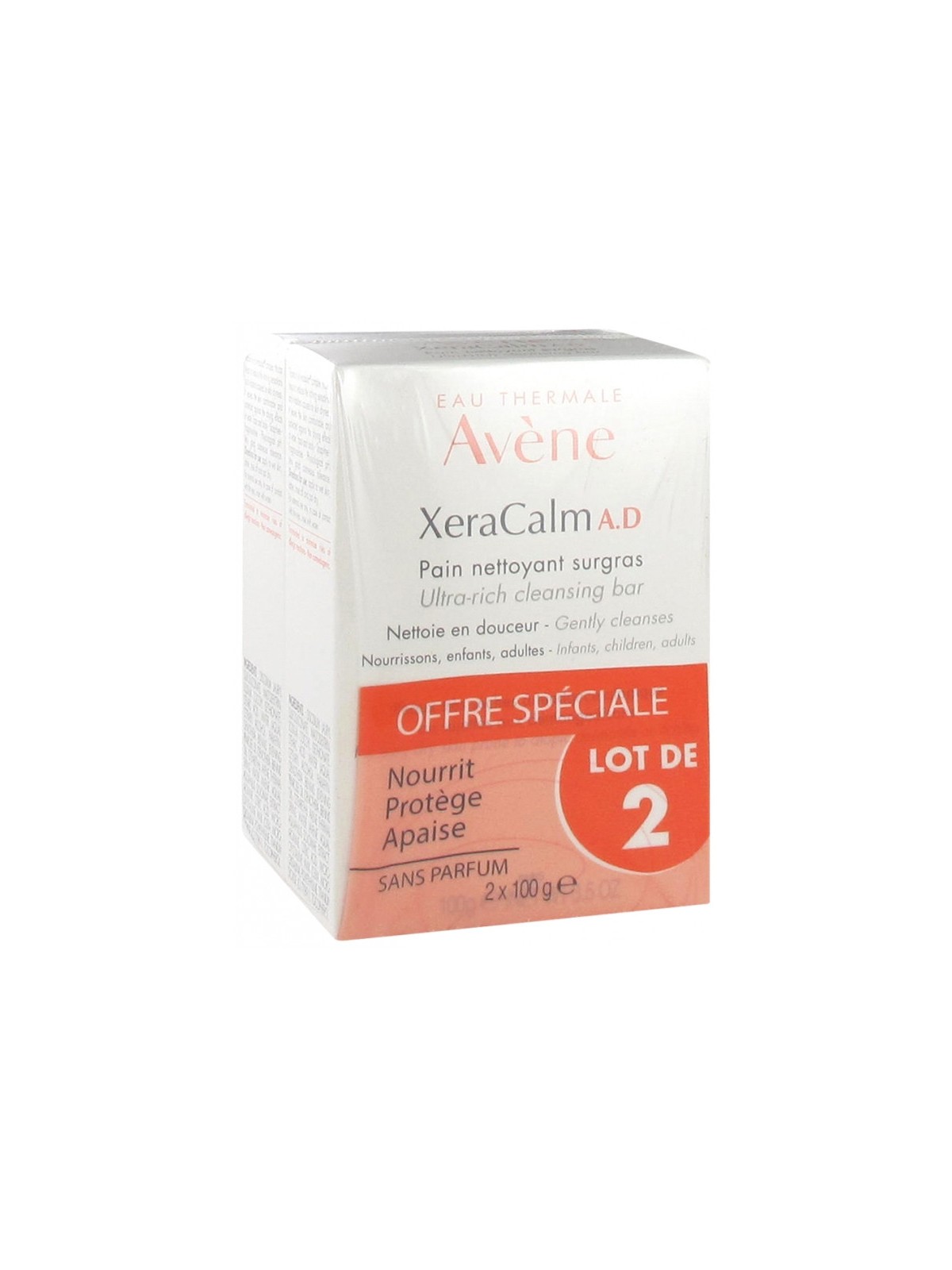 AVENE XERACALM A.D PAIN 2X100G