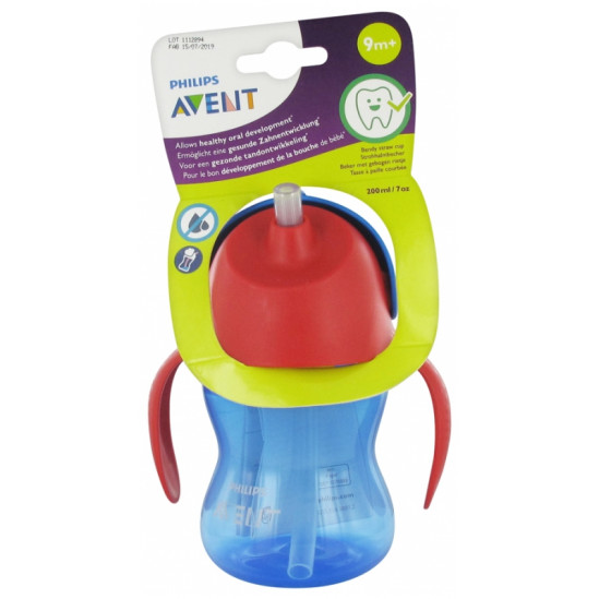 AVENT TASSE A PAILLE 200ML BOY