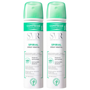 SVR SPIRIAL DEO SPRAY VEGETAL 2X100ML