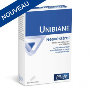 PILEJE UNIBIANE RESVERATROL CPR BTE 30