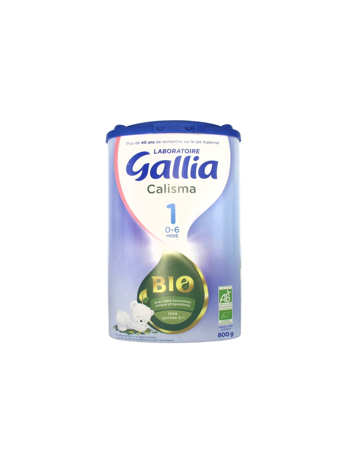 GALLIA LAIT PDR CALISMA 1 BIO BTE 800G