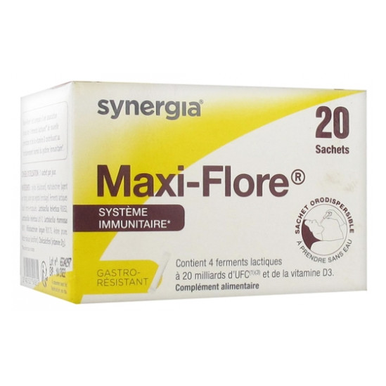 Synergia Maxi-Flore sachets boite 20