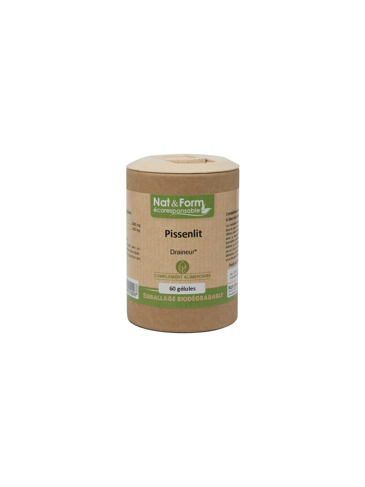 NATampFORM ECO PISSENLIT GELU BTE 60