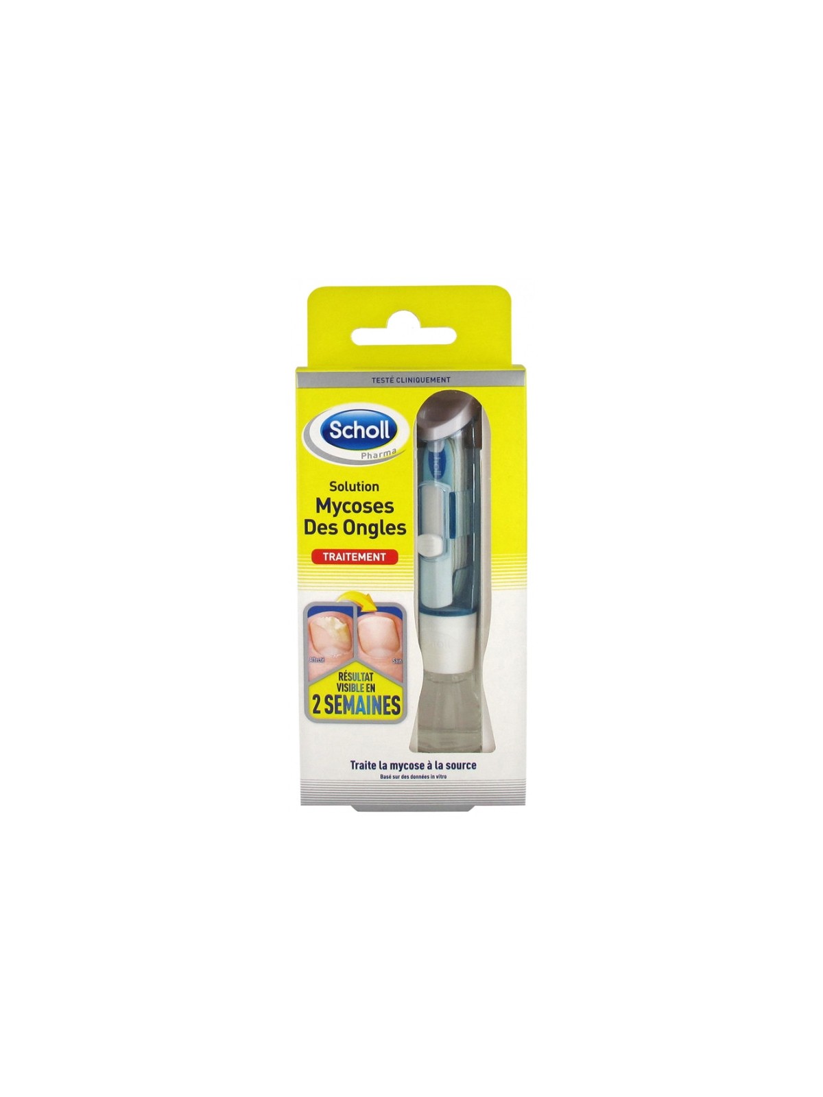 Scholl solution mycoses des ongles 2en1 3,8ml