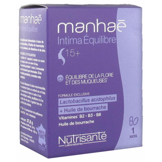 MANHAE INTIMA EQUILIBRE 30GELS30 CAPS