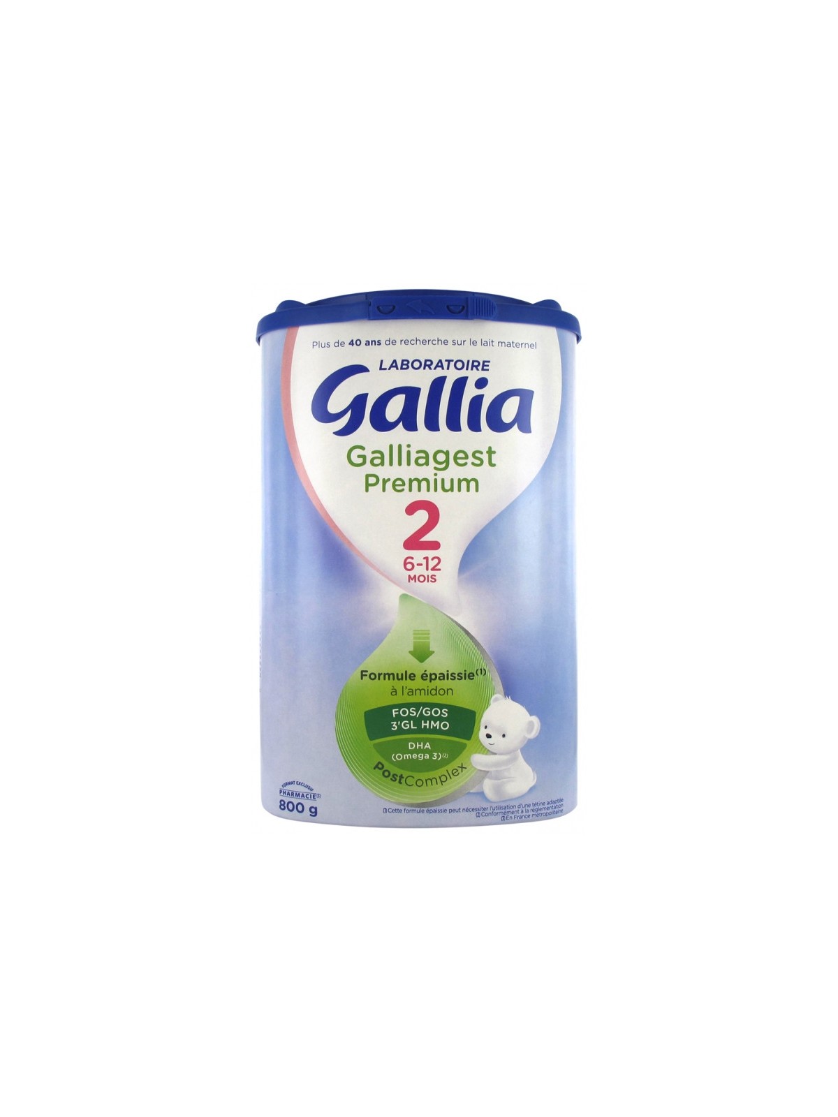 GALLIA LAIT PDR GALLIAGEST 2 BTE 800G
