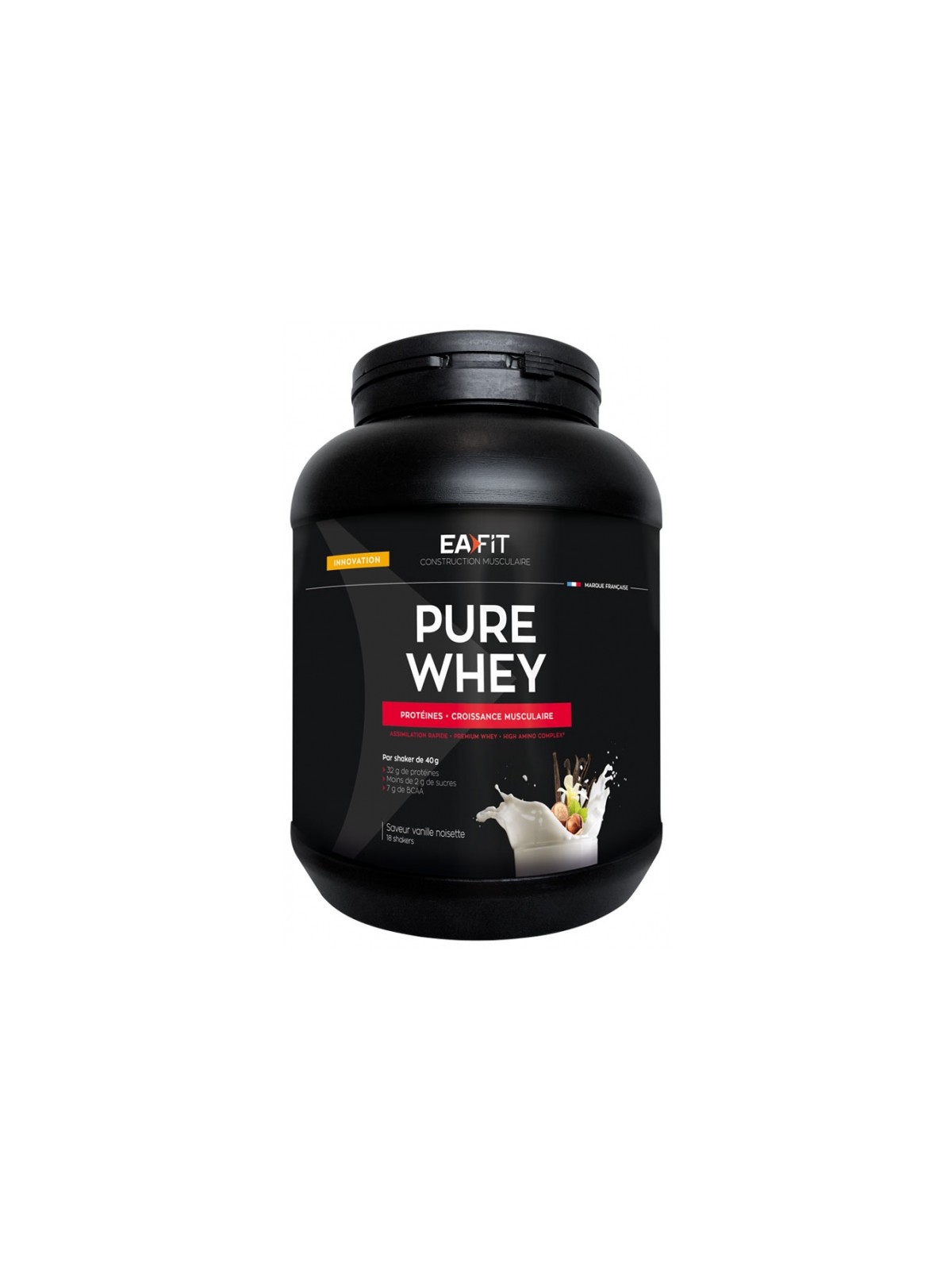 EAFIT PURE WHEY VANILLE NOISETTE 750G