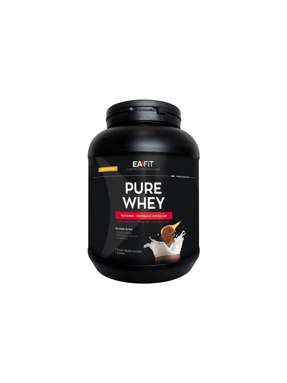 Eafit pure whey double chocolat 750g