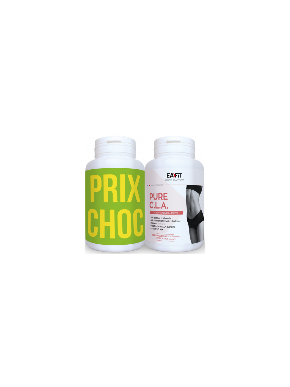 Eafit Pure C.L.A 500 minceur active 2 x 90 capsules 