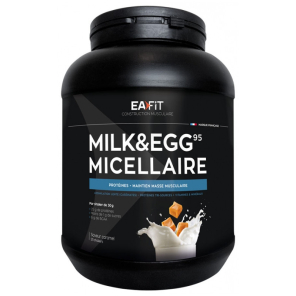 Eafit Construction Musculaire Milk & Eg Saveur Caramel 95 Micellaire 750 g