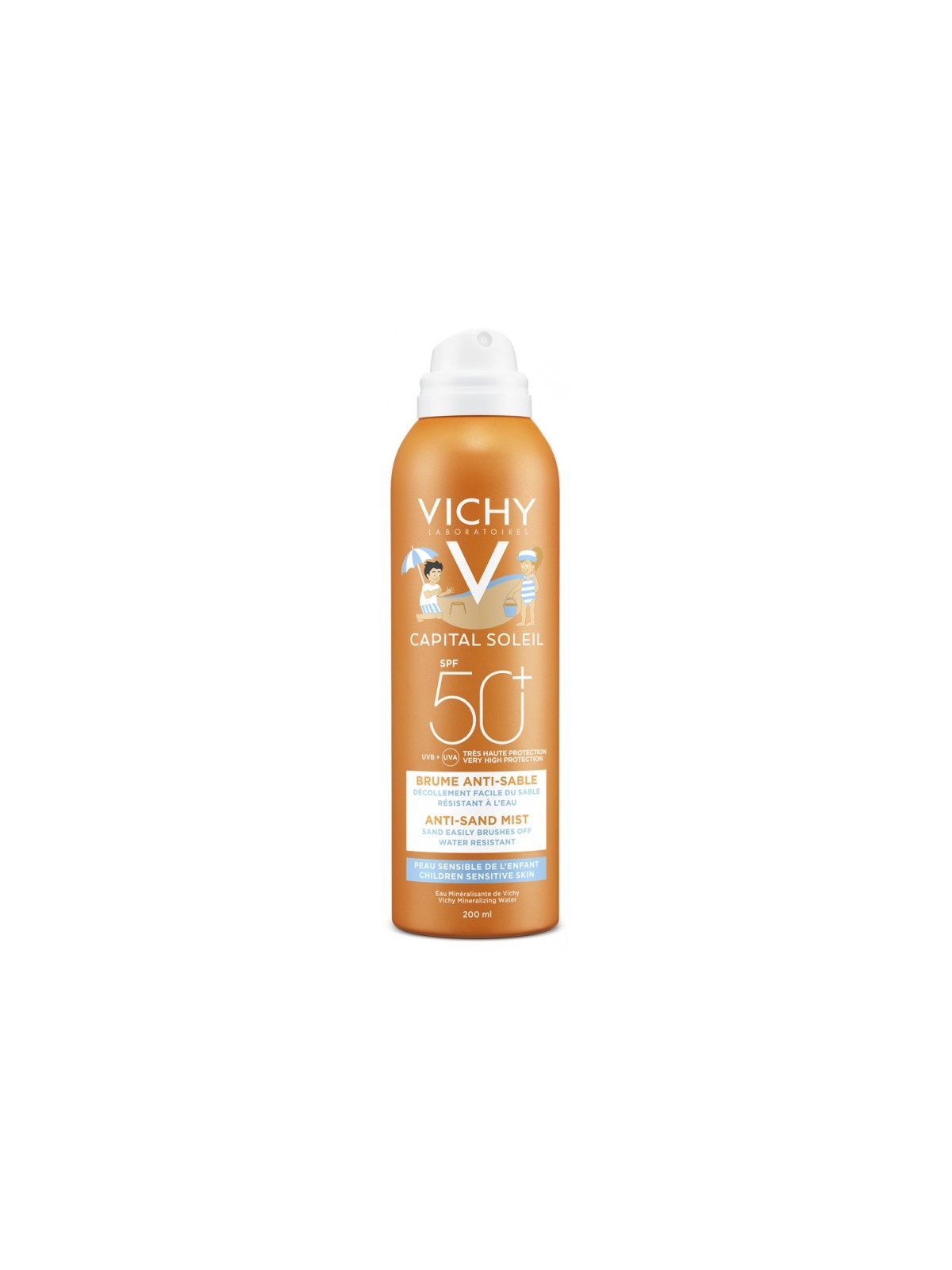 Vichy Idéal Soleil Brume Anti Sable SPF 50+ Enfants 200 ml