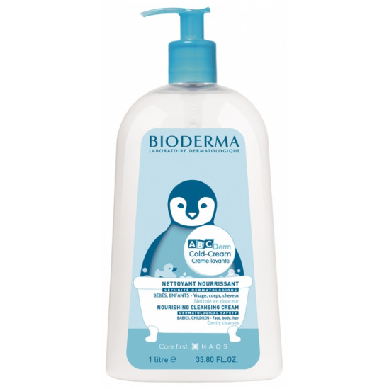 BIODERMA ABCDERM COLD CREAM CR LAV 1L