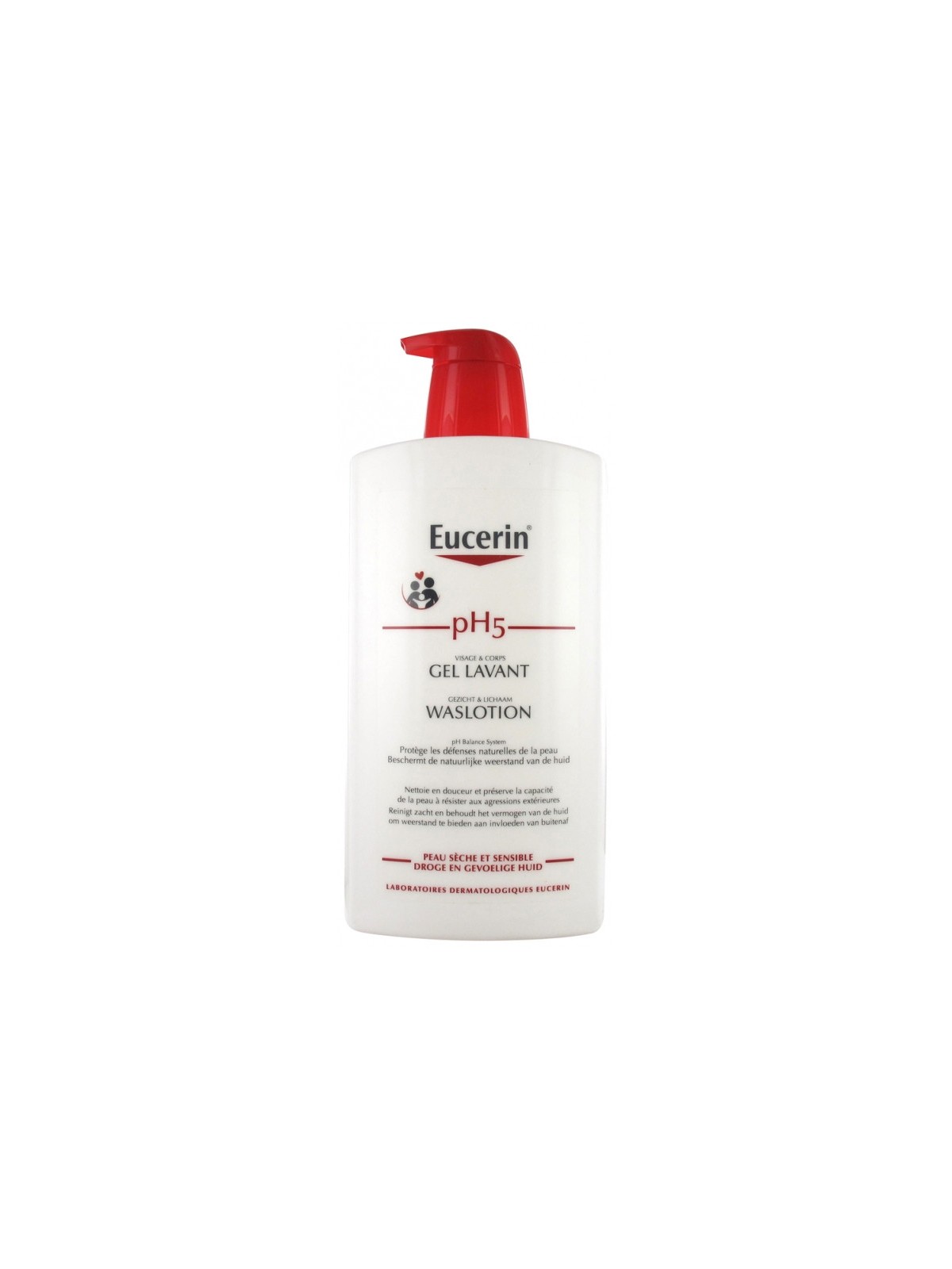 Eucerin pH5 gel lavant 1L